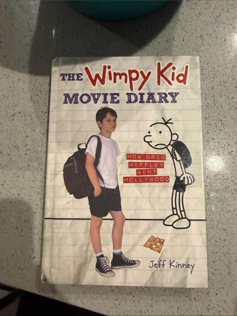 The Wimpy Kid Movie Diary - White Cover Kids Learning Book hard cover